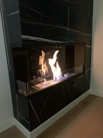 Угловой встраиваемый биокамин Firezo L'angolo Destro 1400