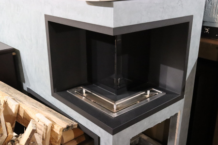 Угловой встраиваемый биокамин Firezo L'angolo Destro 600