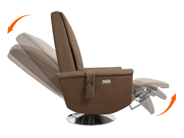 Массажное релакс кресло FUJIMO ORLANDO F3004 UEF Мокко (Orlando 6)