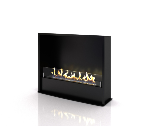 Биокамин в мраморном портале Firezo Famiglia